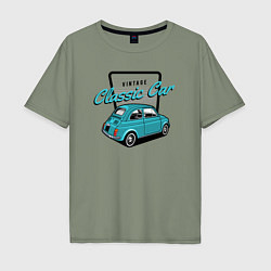 Мужская футболка оверсайз Classic car