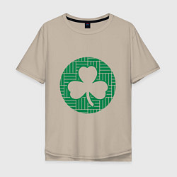 Мужская футболка оверсайз Green Celtics