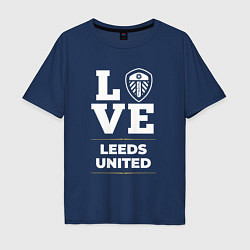 Мужская футболка оверсайз Leeds United Love Classic