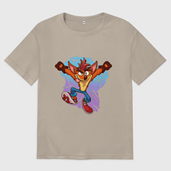 Мужская футболка оверсайз Crash Bandicoot - Its About Time