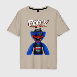 Мужская футболка оверсайз Poppy - Playtime