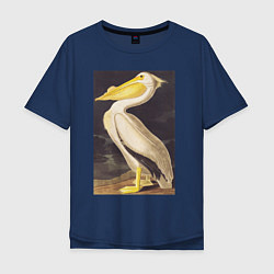 Мужская футболка оверсайз American White Pelican Пеликан