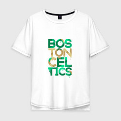 Мужская футболка оверсайз NBA - Celtics