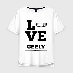 Мужская футболка оверсайз Geely Love Classic
