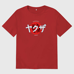 Мужская футболка оверсайз Якудза Япония