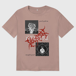 Мужская футболка оверсайз Polyphia