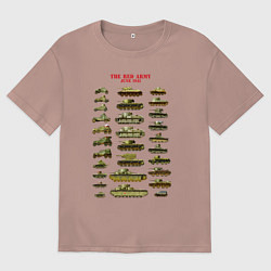 Мужская футболка оверсайз Красная армия Июнь 1941 Red Army June 1941