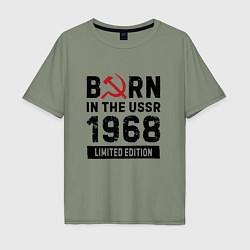 Мужская футболка оверсайз Born In The USSR 1968 Limited Edition