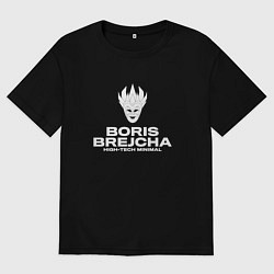 Мужская футболка оверсайз Boris Brejcha High Tech Minimal