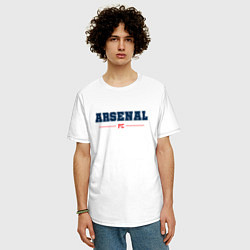 Футболка оверсайз мужская Arsenal FC Classic, цвет: белый — фото 2