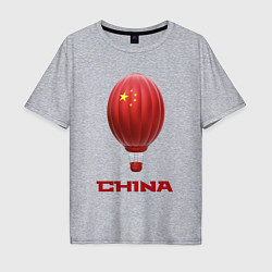 Мужская футболка оверсайз 3d aerostat China