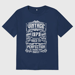 Мужская футболка оверсайз Винтаж 1979 этикетка