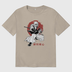 Мужская футболка оверсайз Баттосай Кенси