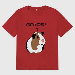 Мужская футболка оверсайз Типичный геймер CS:GO