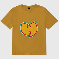 Футболка оверсайз мужская Wu-Tang Colors, цвет: горчичный