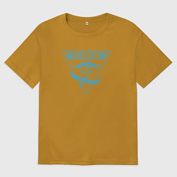 Мужская футболка оверсайз Эльбрус 5642 лого