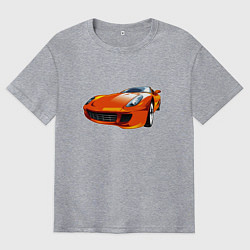 Мужская футболка оверсайз Прокачу с ветерком