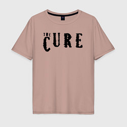 Мужская футболка оверсайз The Cure лого