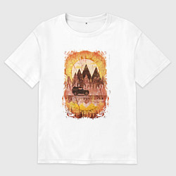 Мужская футболка оверсайз Offroad mountains