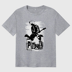 Мужская футболка оверсайз Punk jump