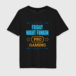 Мужская футболка оверсайз Игра Friday Night Funkin pro gaming