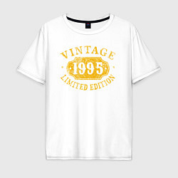 Мужская футболка оверсайз Винтаж 1995 ограниченный выпуск