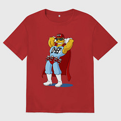 Мужская футболка оверсайз Duffman - Simpsons