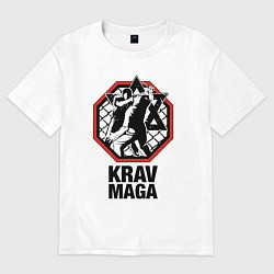 Мужская футболка оверсайз Krav-maga ring