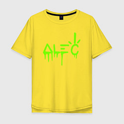Мужская футболка оверсайз Alec Monopoly - лого