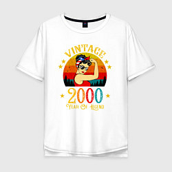 Мужская футболка оверсайз Винтаж 2000 год легенды