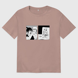 Мужская футболка оверсайз Aki Denji Power