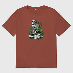 Мужская футболка оверсайз Атака русских мертвецов - Осовец