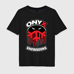 Мужская футболка оверсайз Onyx - snowgoons