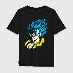 Мужская футболка оверсайз Goku Son - Dragon Ball - Воин