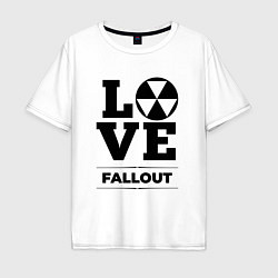 Мужская футболка оверсайз Fallout love classic