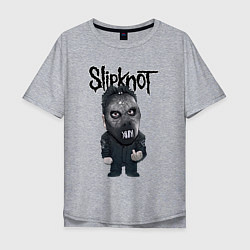 Мужская футболка оверсайз Седьмой Slipknot