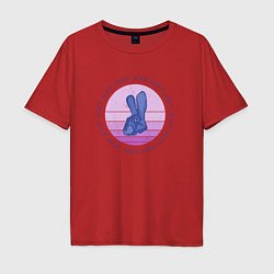 Мужская футболка оверсайз Кролики 2023