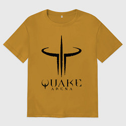 Мужская футболка оверсайз Quake III arena