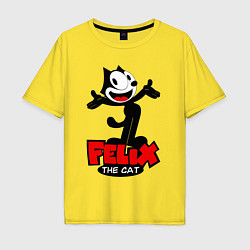 Мужская футболка оверсайз Felix the cat