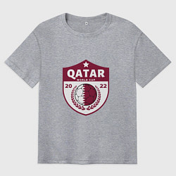 Мужская футболка оверсайз Qatar - World Cup