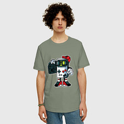 Футболка оверсайз мужская Nintendo - game boy, цвет: авокадо — фото 2