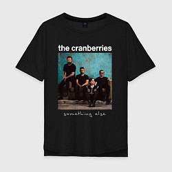 Футболка оверсайз мужская The Cranberries rock, цвет: черный