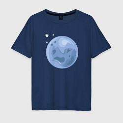 Мужская футболка оверсайз Нептун