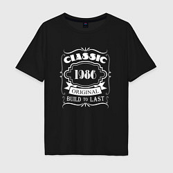 Мужская футболка оверсайз 1986 - classic