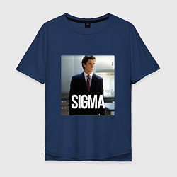 Мужская футболка оверсайз Sigma - Bateman