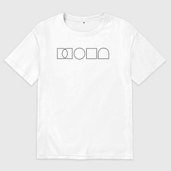 Мужская футболка оверсайз Жопа