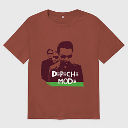 Мужская футболка оверсайз DM portrait