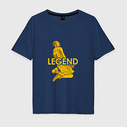 Футболка оверсайз мужская Kobe legend, цвет: тёмно-синий