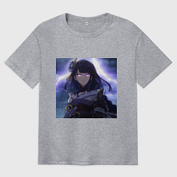 Мужская футболка оверсайз Raiden love