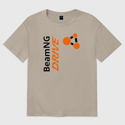 Мужская футболка оверсайз BeamNG drive